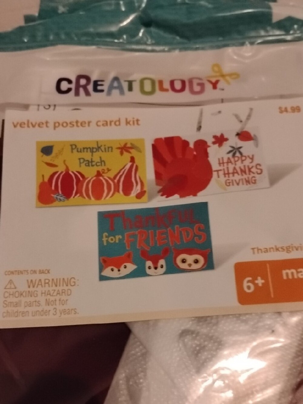 Creatology Craft Kits Kids Art Projects Fall 🍂🍁 Themed Lot of 10 Thankful - Picture 7 of 8